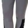 Equestro Pantalone slim fit donna vita alta Ridertechnology 2.0 cuciture termosaldate - MOCKINGBIRD (18-4015)
