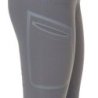 Equestro Pantalone slim fit donna vita alta Ridertechnology 2.0 cuciture termosaldate - MOCKINGBIRD (18-4015)