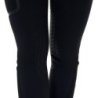 Equestro Pantalone slim fit donna vita alta Ridertechnology 2.0 cuciture termosaldate - Nero