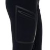 Equestro Pantalone slim fit donna vita alta Ridertechnology 2.0 cuciture termosaldate - Nero