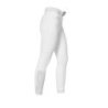 Equestro Pantalone slim fit donna vita alta Ridertechnology 2.0 cuciture termosaldate - Bianco