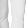 Equestro Pantalone slim fit donna vita alta Ridertechnology 2.0 cuciture termosaldate - Bianco