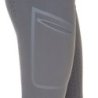 Equestro Pantalone slim fit donna vita alta Ridertechnology 2.0 full grip - MOCKINGBIRD (18-4015)