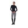 Equestro Pantalone slim fit donna vita alta Ridertechnology 2.0 full grip - MOCKINGBIRD (18-4015)