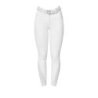 Equestro Pantalone slim fit donna vita alta Ridertechnology 2.0 full grip - Bianco