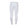 Equestro Pantalone slim fit uomo Ridertechnology 2.0 cuciture termosaldate - Bianco