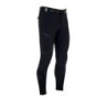 Equestro Pantalone slim fit uomo Ridertechnology 2.0 cuciture termosaldate - Nero