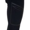 Equestro Pantalone slim fit uomo Ridertechnology 2.0 cuciture termosaldate - Nero