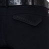 Equestro Pantalone slim fit uomo Ridertechnology 2.0 cuciture termosaldate - Nero