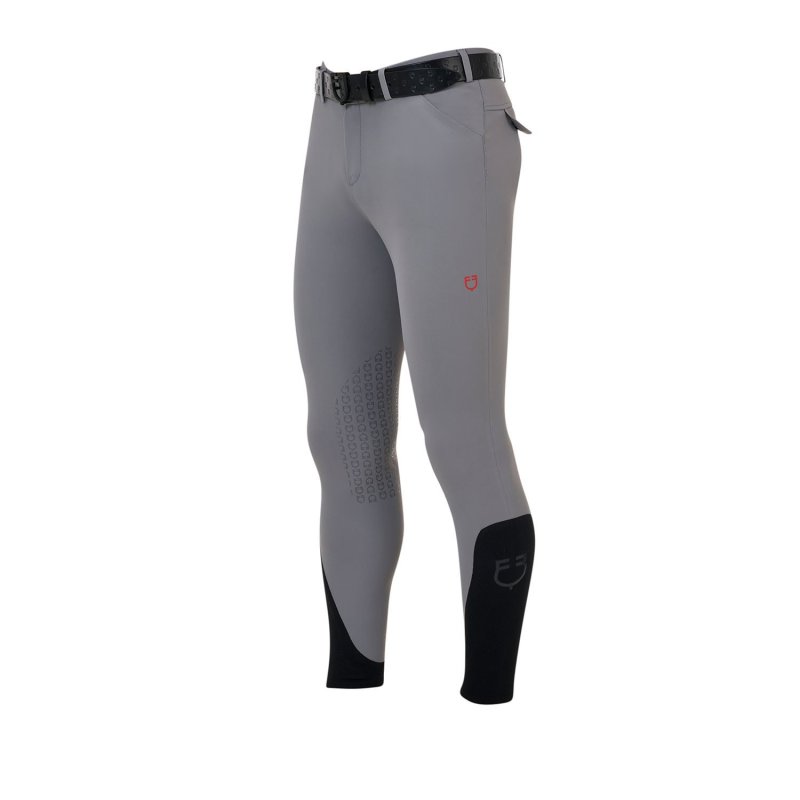 Equestro Pantalone slim fit uomo Ridertechnology 2.0 cuciture termosaldate - MOCKINGBIRD (18-4015)
