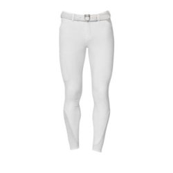 Equestro Pantalone slim fit uomo Ridertechnology 2.0 full grip - Bianco