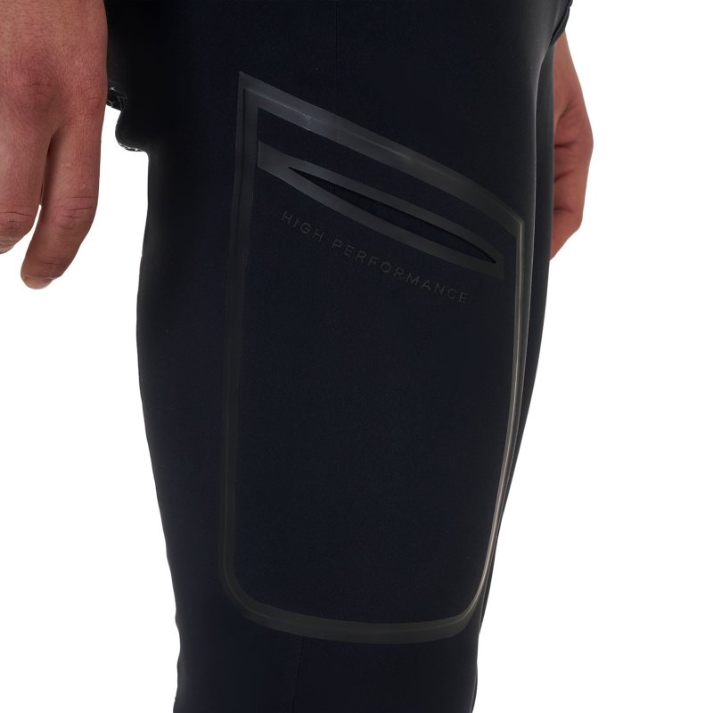 Equestro Pantalone slim fit uomo Ridertechnology 2.0 full grip - Nero
