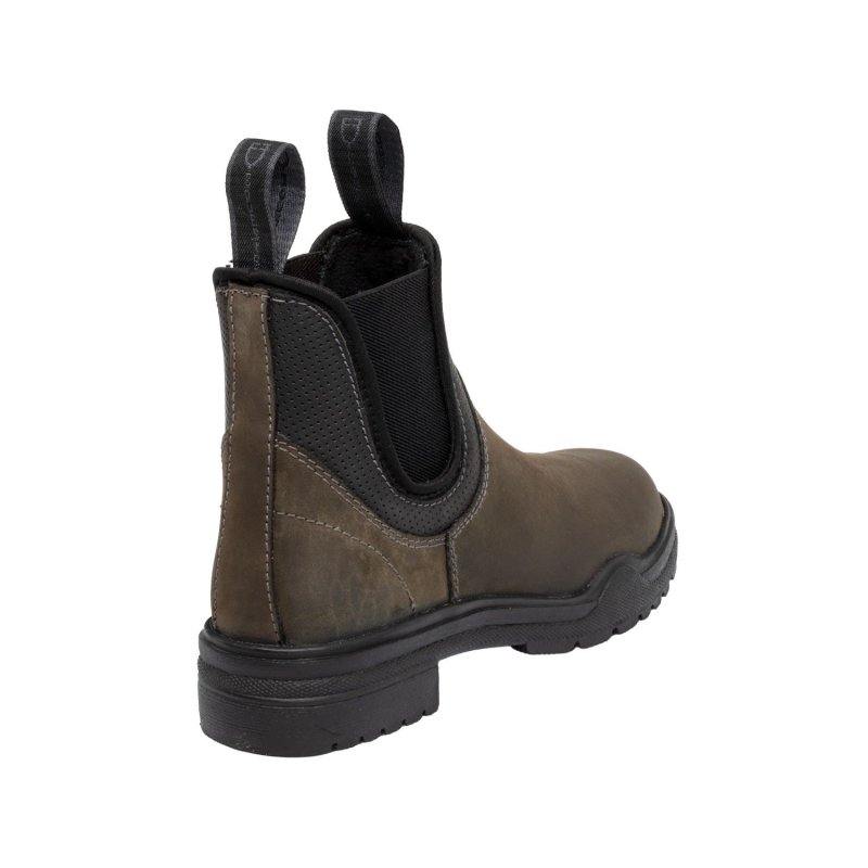 Equestro Stivaletti NYX in pelle nabuk - Nero