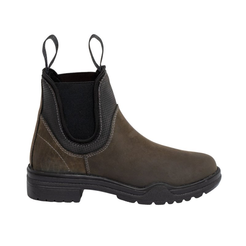 Equestro Stivaletti NYX in pelle nabuk - Nero