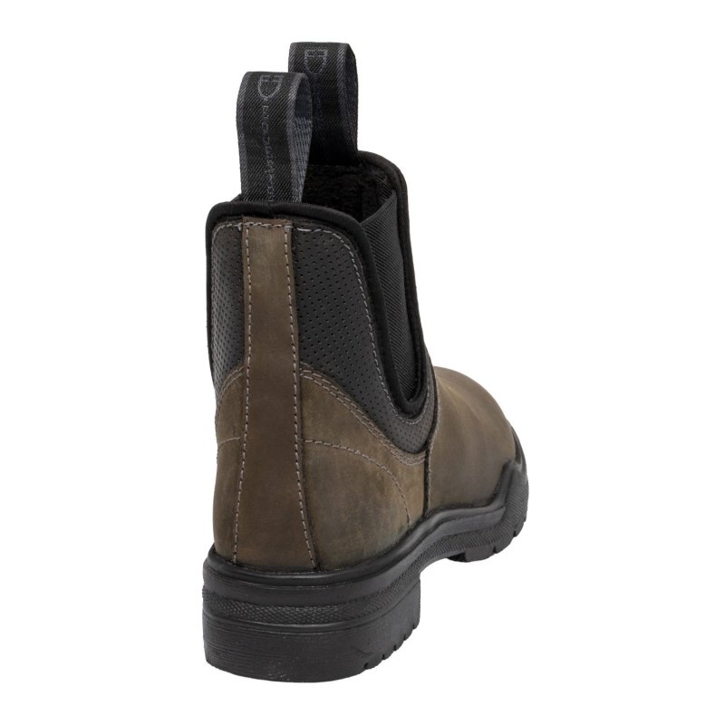 Equestro Stivaletti NYX in pelle nabuk - Nero
