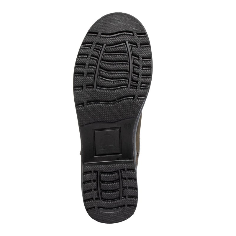 Equestro Stivaletti NYX in pelle nabuk - Nero