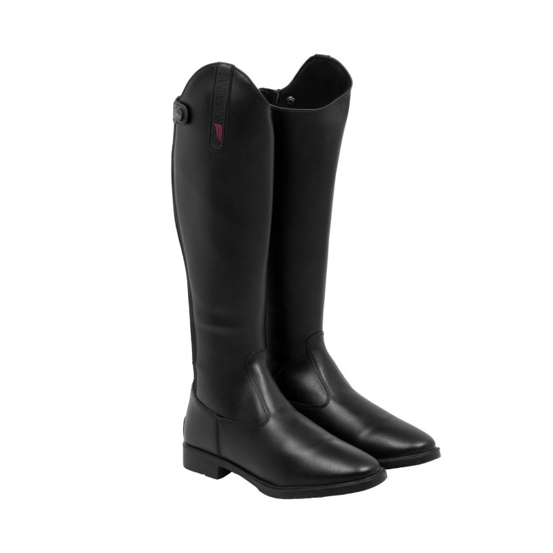 Supreme Stivali larghi in pelle sintetica per bambini - Nero