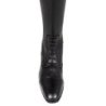 Equestro Stivali unisex in pelle di vitello con laccetti frontali