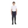 Equestro Polo bambino da concorso slim fit quattro bottoni - Bianco