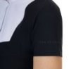 Equestro Polo concorso donna Ridertechnology 2.0 manica corta - Nero
