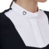 Equestro Polo concorso donna Ridertechnology 2.0 manica corta - Nero