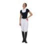 Equestro Polo concorso donna Ridertechnology 2.0 manica corta - Nero