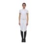 Equestro Polo concorso donna Ridertechnology 2.0 manica corta - Bianco