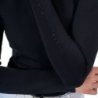 Equestro Polo concorso donna Ridertechnology 2.0 manica lunga e zip - Nero