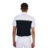 Equestro Polo concorso uomo Ridertechnology 2.0 manica corta e zip - Nero