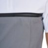 Equestro Polo concorso uomo Ridertechnology 2.0 manica corta e zip - Bianco