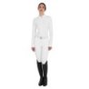 Equestro Polo donna concorso a camicia - Bianco