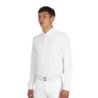 Equestro Polo uomo concorso a camicia - Bianco