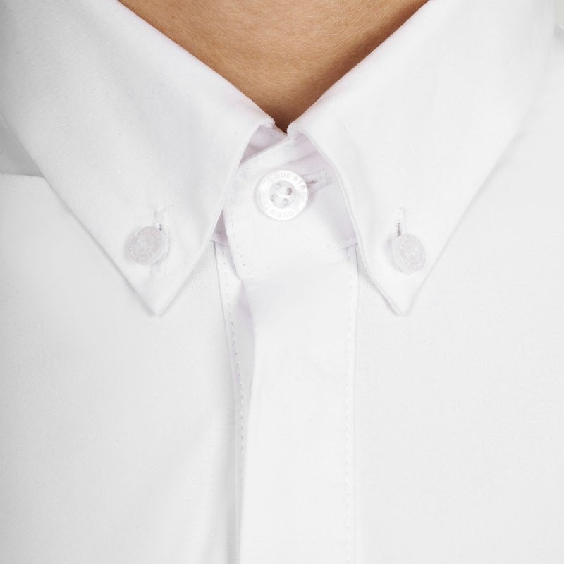 Equestro Polo uomo concorso a camicia - Bianco