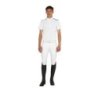 Equestro Polo uomo concorso slim fit mezza manica - Bianco