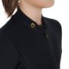 Equestro Base layer bambina a manica lunga da allenamento - Nero
