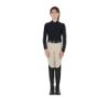 Equestro Base layer bambina a manica lunga da allenamento - Nero
