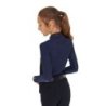 Equestro Base layer bambina a manica lunga da allenamento - Blu navy