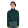 Equestro Base layer bambini unisex in tessuto tecnico - Blu navy