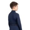 Equestro Base layer bambini unisex in tessuto tecnico - Blu navy