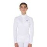 Equestro Base layer bambini unisex in tessuto tecnico - Nero