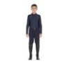 Equestro Base layer bambino da allenamento in tessuto tecnico - Blu navy