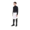 Equestro Base layer bambino da allenamento in tessuto tecnico - Nero