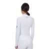 Equestro Base layer donna Ridertechnology 2.0 manica lunga - Bianco