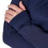 Equestro Base layer donna slim fit manica lunga - Blu navy