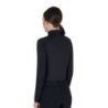 Equestro Base layer donna slim fit manica lunga - Nero