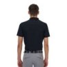 Equestro Polo allenamento uomo Ridertechnology 2.0 maniche corte e zip - Nero
