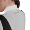 Equestro Polo donna da allenamento in mesh - Nero