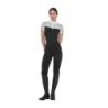 Equestro Polo donna da allenamento in mesh - Nero