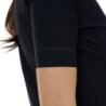 Equestro Polo training donna Ridertechnology 2.0 manica corta e zip - Nero