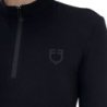 Equestro Polo training donna Ridertechnology 2.0 manica lunga e zip - Nero